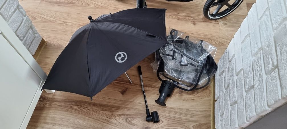 Spacerówka Deep Black Cybex Priam 4.0 Chrome Black