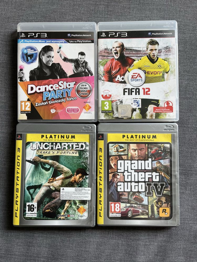 zestaw gier na PS3