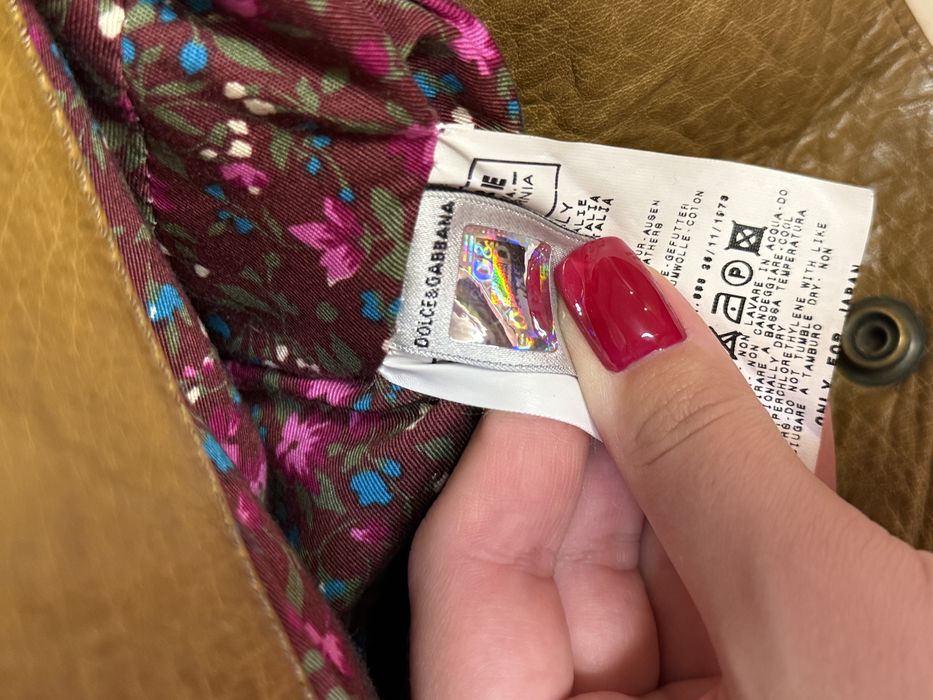 Dolce Gabbana vintage вінтаж сумка шкіра