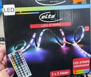 NA LEWARA taśma LED ELTA 10 metrów (2x5m) multicolor z pilotem