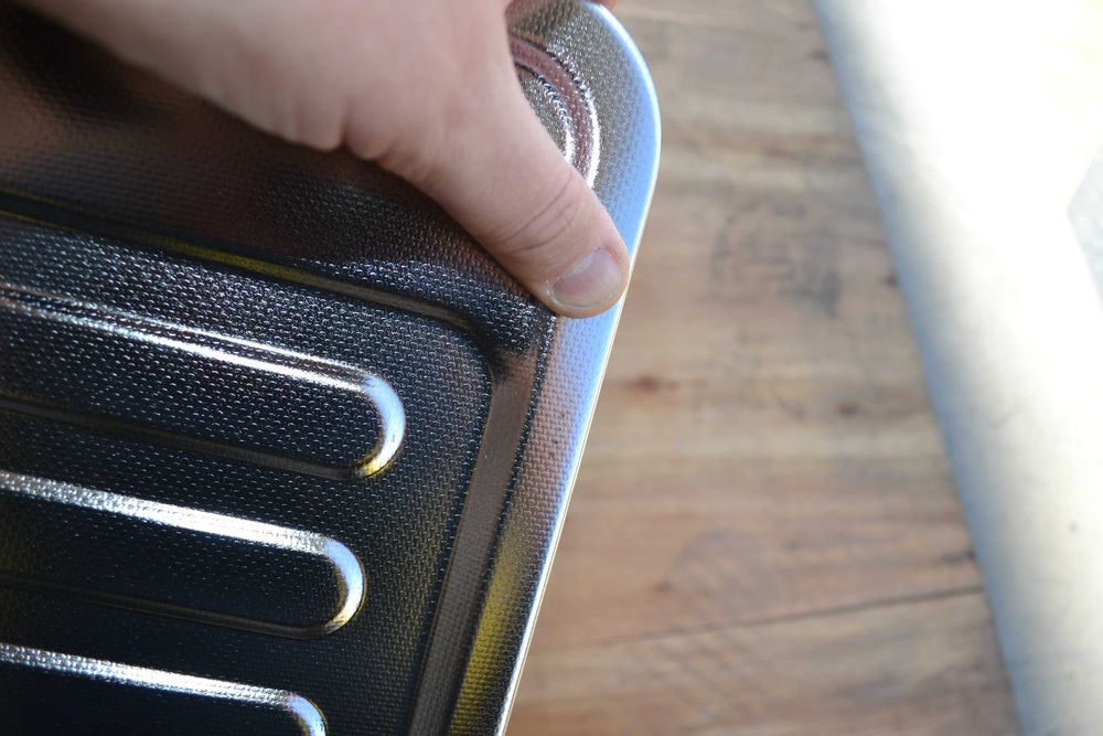 Кухонна мийка врізна 580*480 (уцінка)