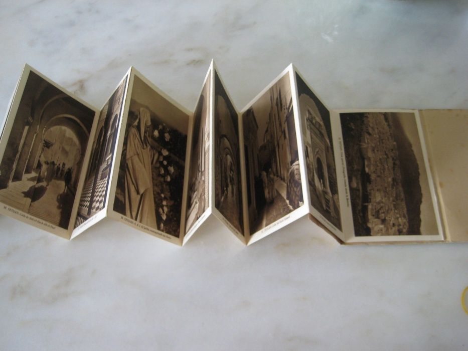 10 Postais déc1960 preto e branco Tetuan, Marrocos