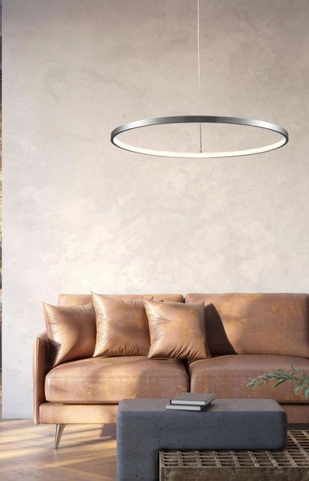 Lampa wisząca Lea chrom 1600 lm LED