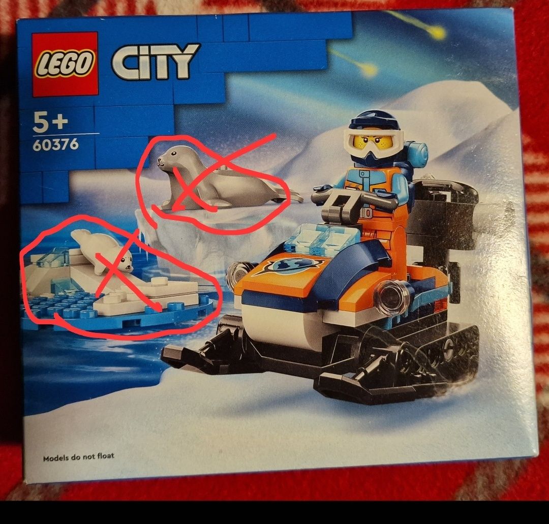 lego 560376 sam skuter i figurka