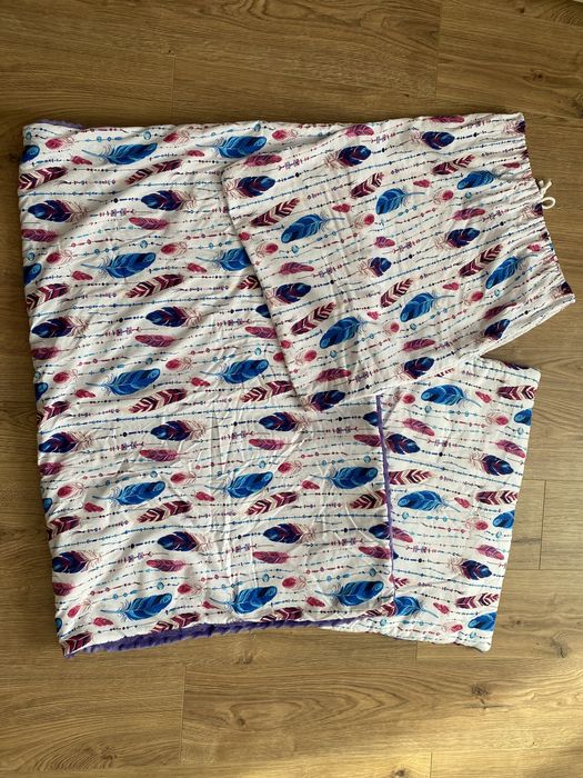 Pościel do przedszkola - Komplet minky letni 100x130 + 40x60 + worek