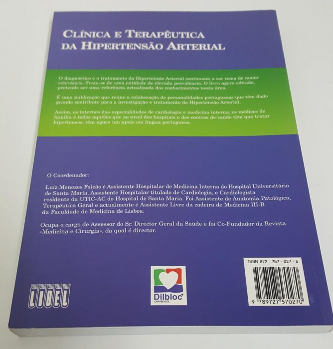 Clínica e terapêutica da hipertensão arterial - Luis Menezes Falcão .