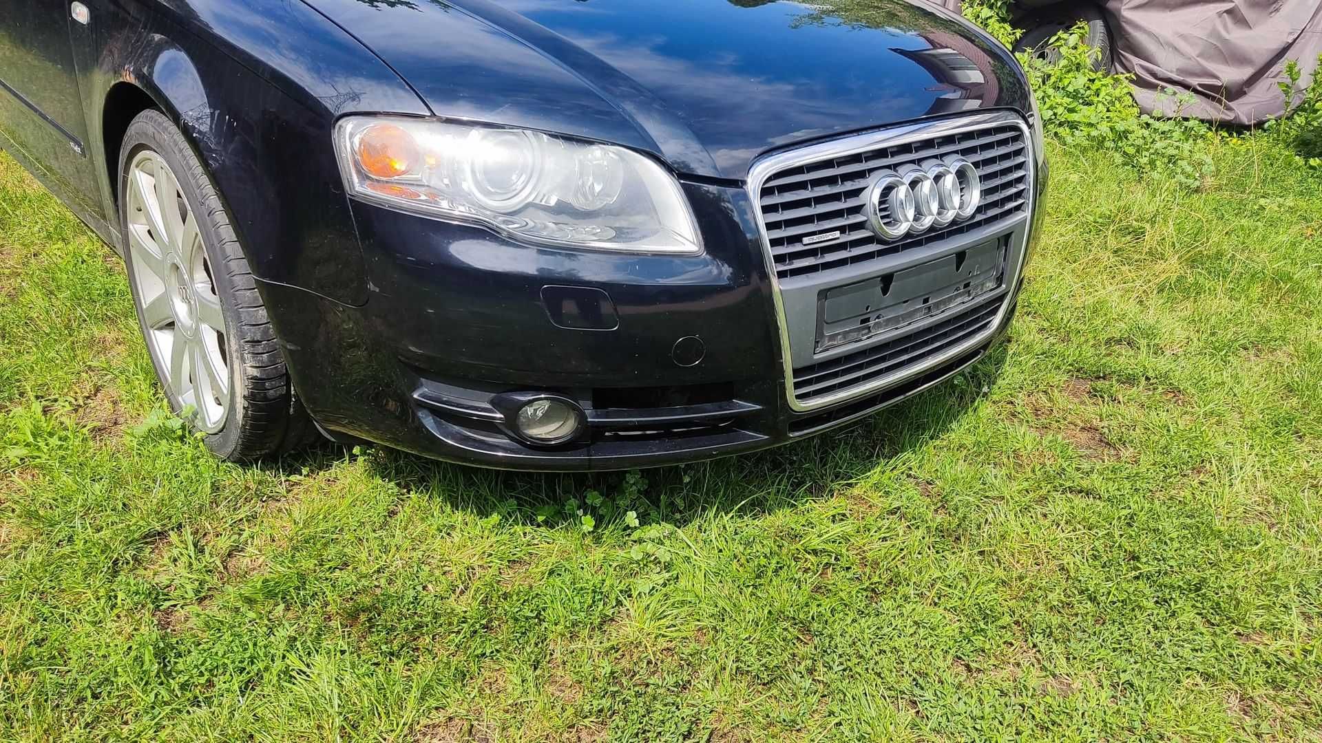 Zderzak Przód Audi A4 B7 Xenon Czarny LZ9Y