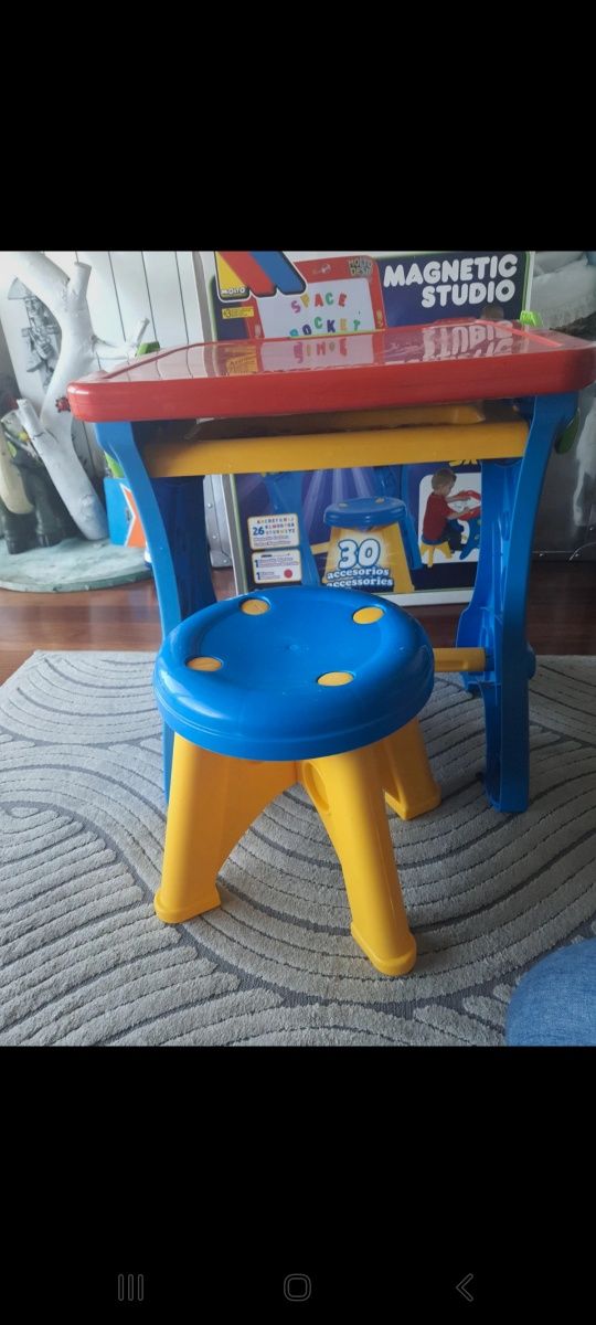 Mesa de aprendizagem da Molto