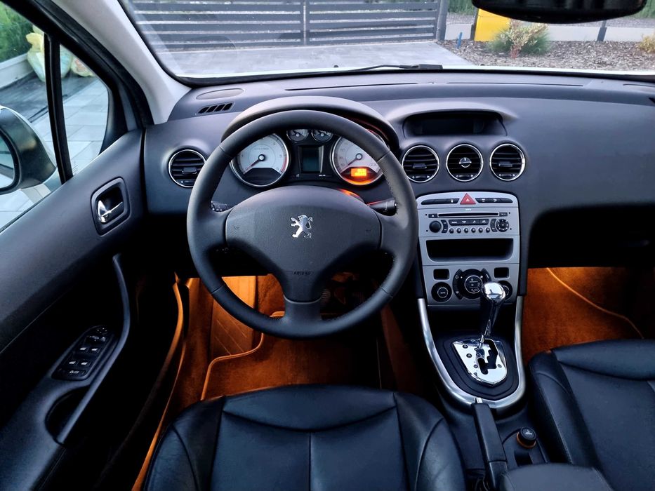 Peugeot 308/2.0HDI/136KM/Automat/7os./Skóra/Tempomat/z Niemiec