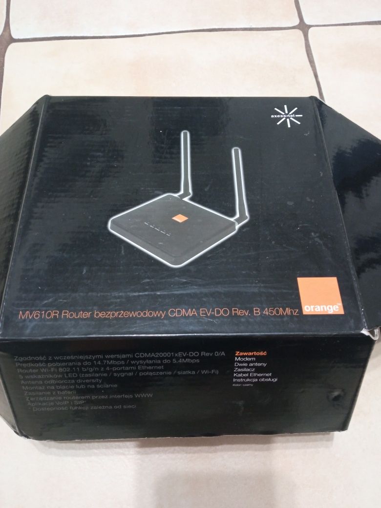 Router Bezprzewodowy ORANGE AXESSTEL MV610R 802.11n