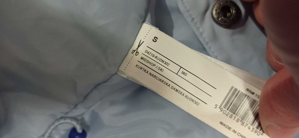 Kurtka narciarska 4F S ( M ?) damska zimowa membrana 5000