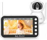niania elektroniczna kamera monitor dziecka 4,3 cala burnnove abm210