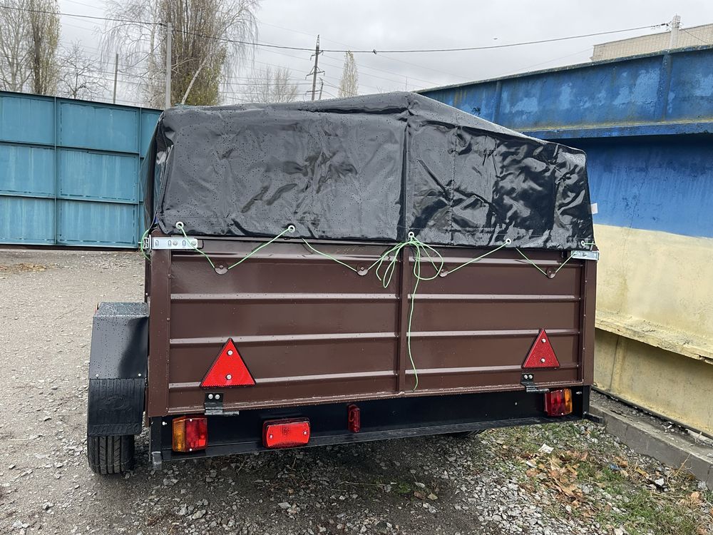 Новий посилений причіп Дніпро- 250х130х50(Дніпро-251)