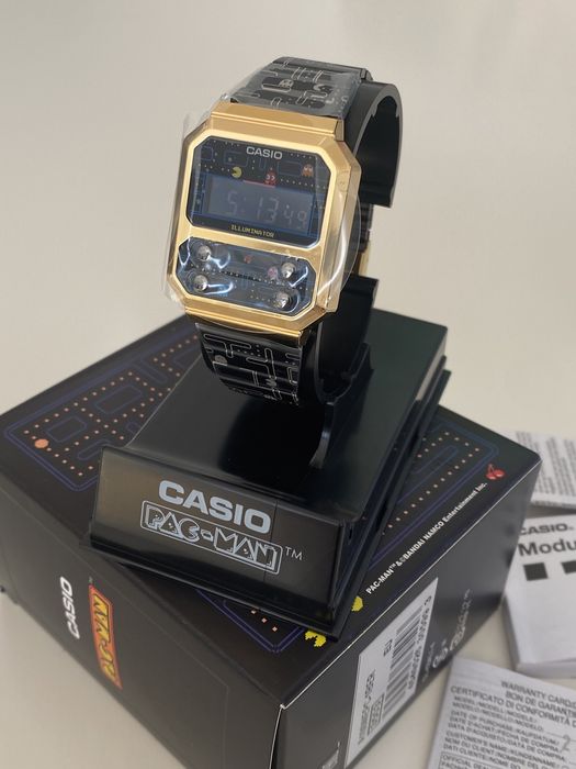 Vintage Casio Pac-Man nowy