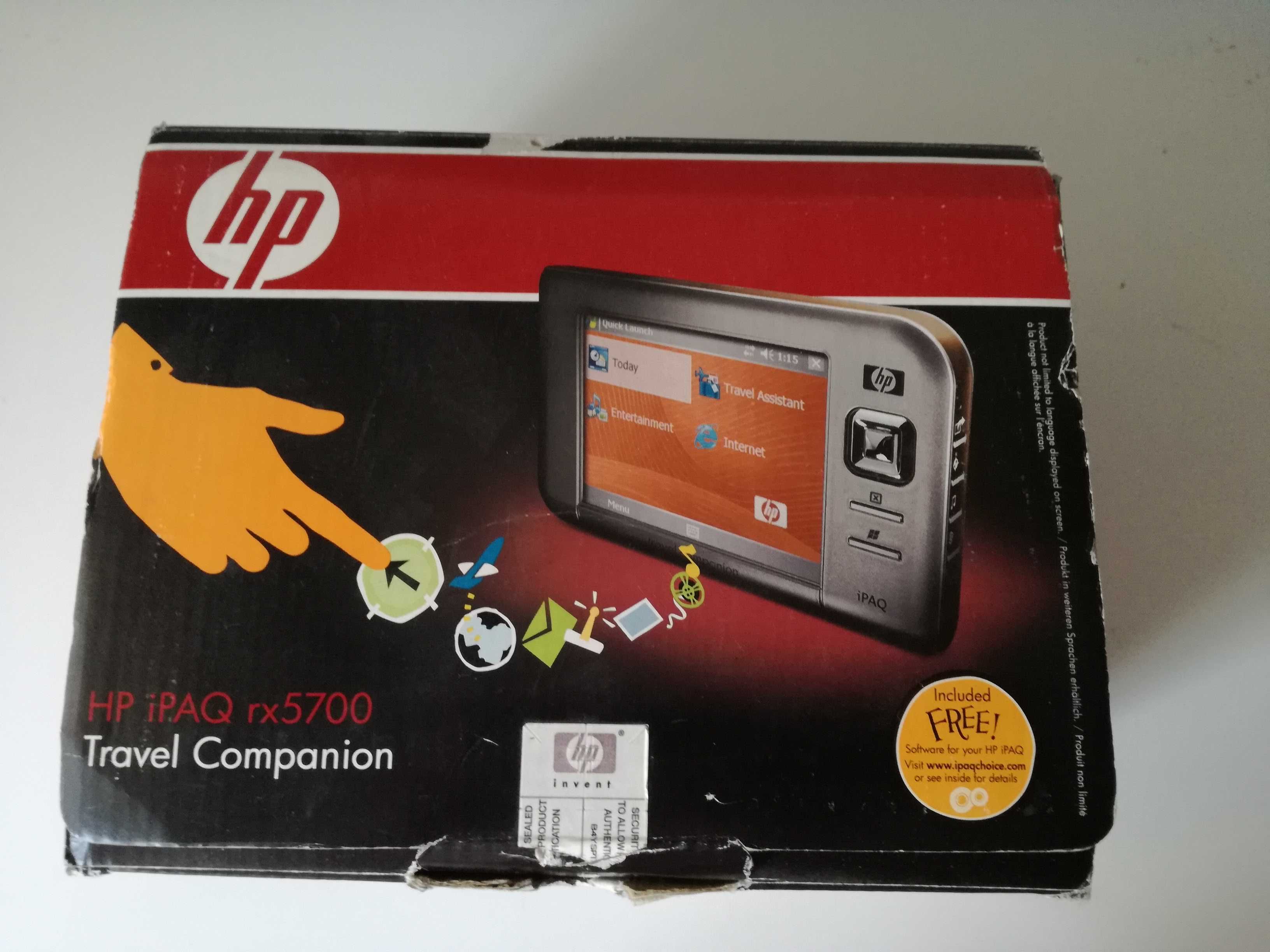 HP IPAQ rx5710 travel companion