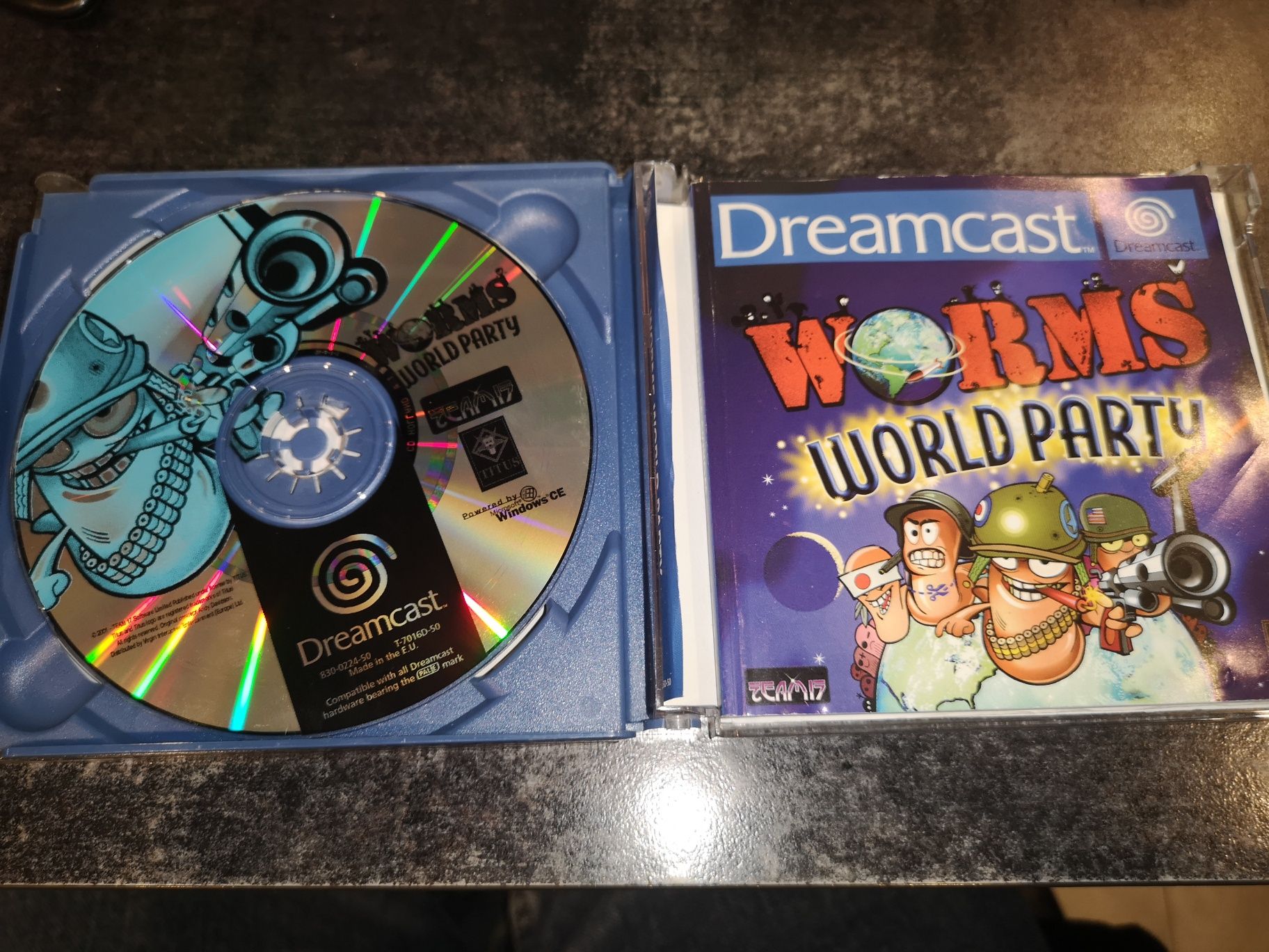 Worms World Party DREAMCAST Sega gra ANG (komplet) kioskzgrami