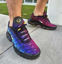 Чоловічі кросівки найк тн плюс фіолетові Nike TN plus violet blue
