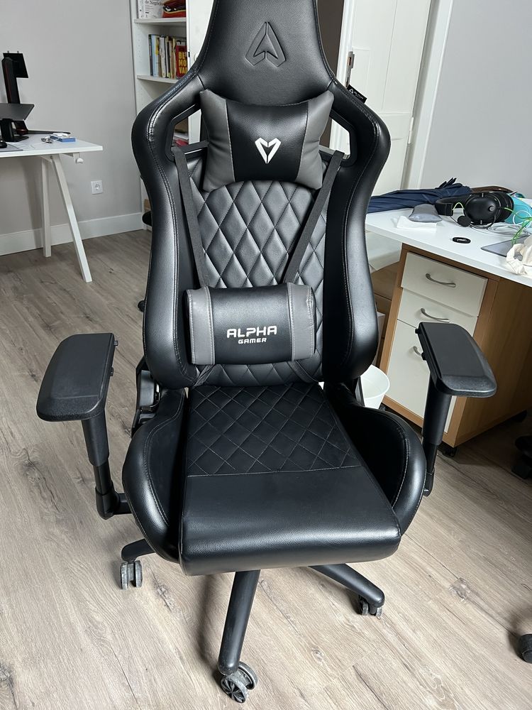 Cadeira Alpha Gamer Preta