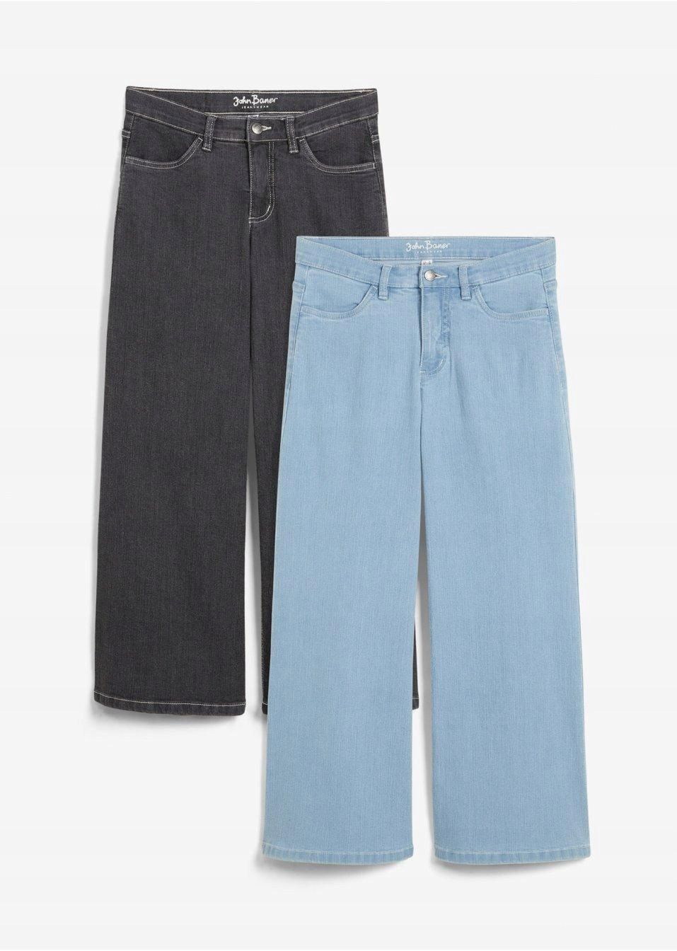 B.P.C jeansy rybaczki ze stretchem 2-pak ^38