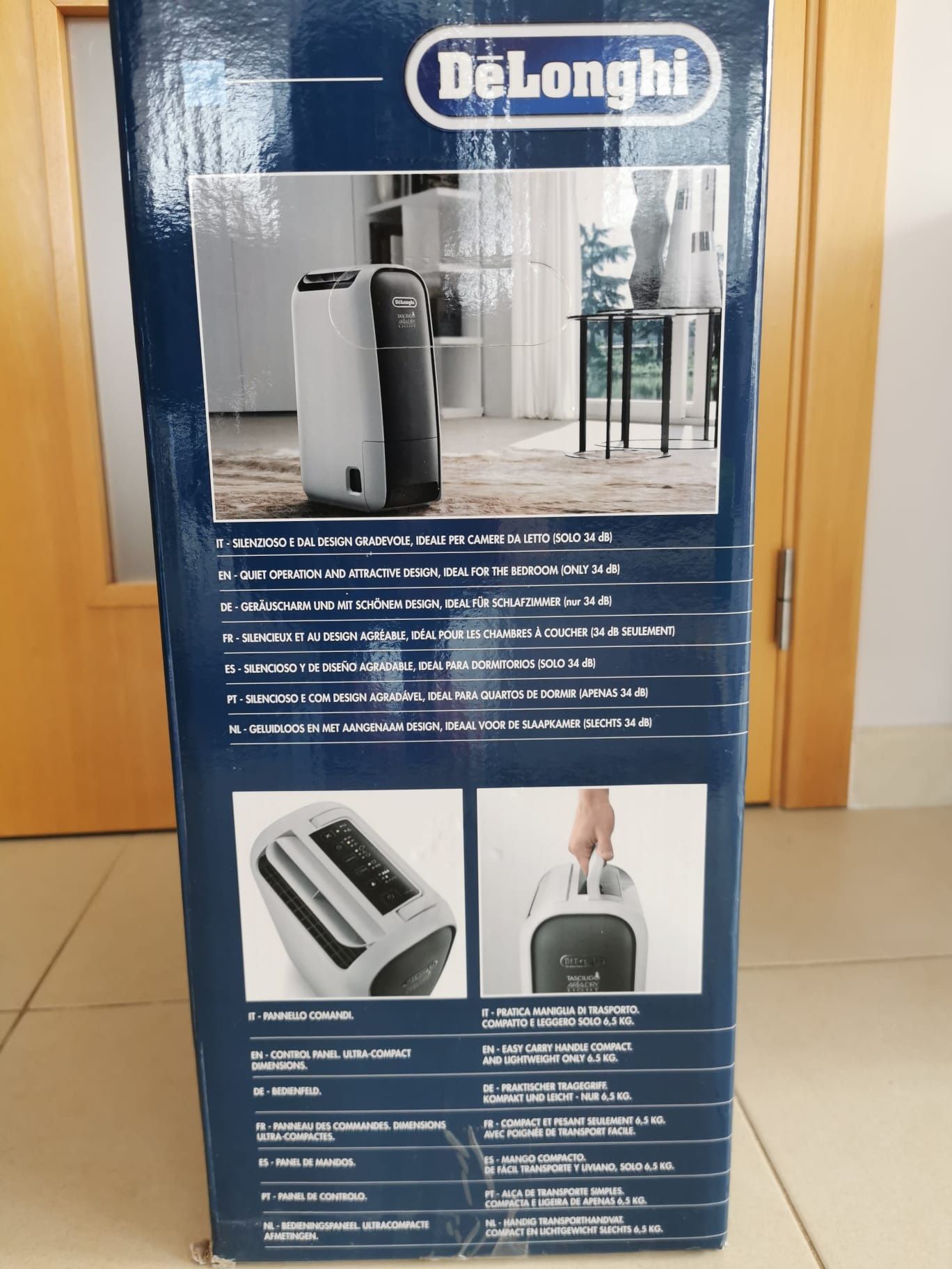 Desumificador de ar DELONGHI