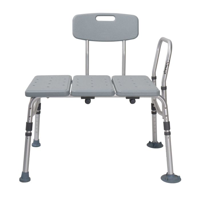 Ławka do wanny z oparciem do kąpieli dla osoby niepełnosprawnej