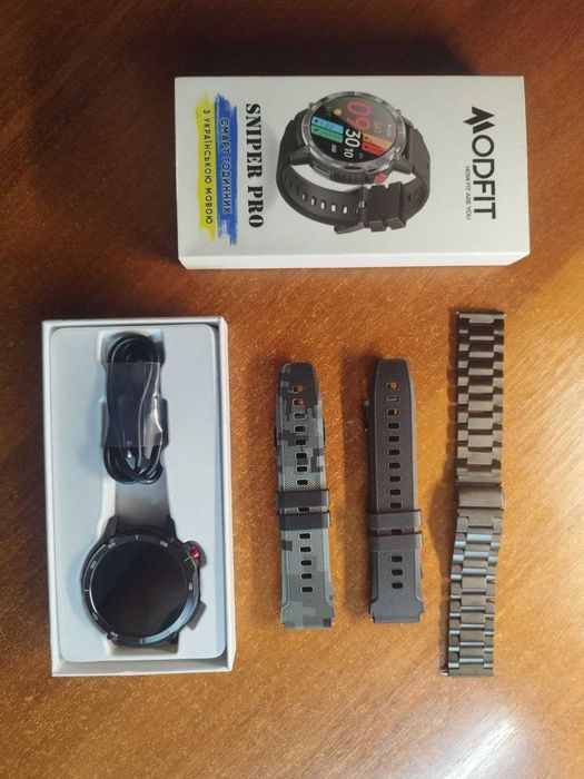 Смарт-Годинник Modfit Sniper Pro All Black