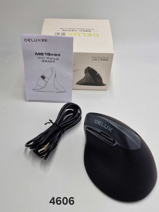 Bezprzewodowa mysz Delux (4606-25)