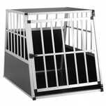 Klatka transportowa aluminiowa samochodowa dla psa 65x90x69cm