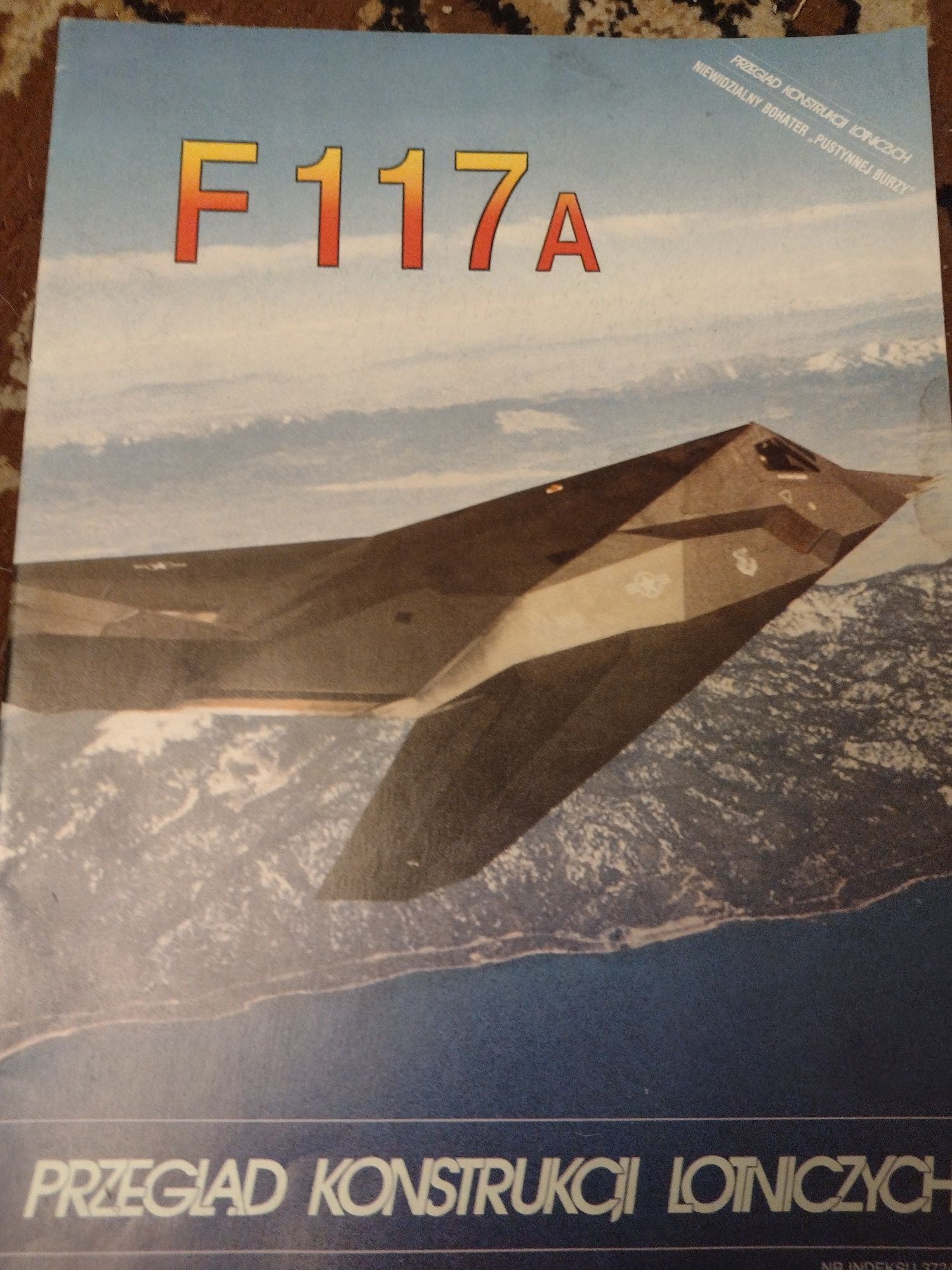 Przegląd konstrukcji lotniczych F117A