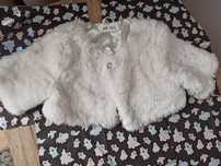 Bolerko z futerkiem. 122/128 H&M
