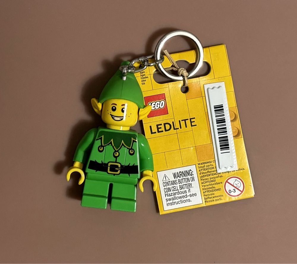 [NOWY] Brelok LEGO Elf LED