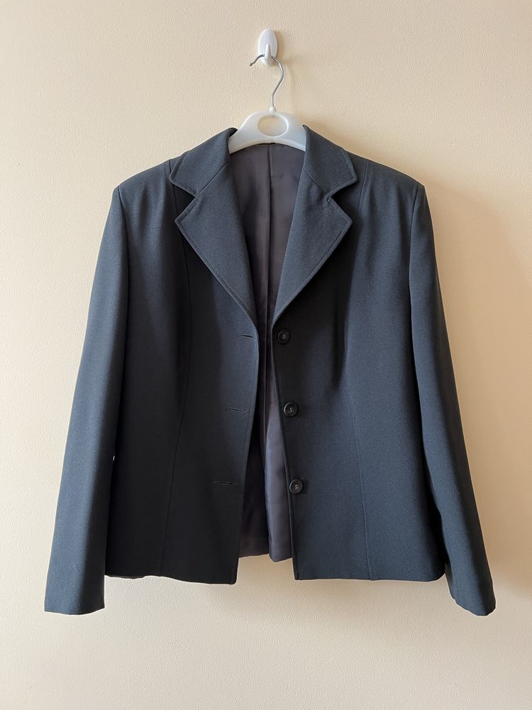 Blazer cinzento mulher classico