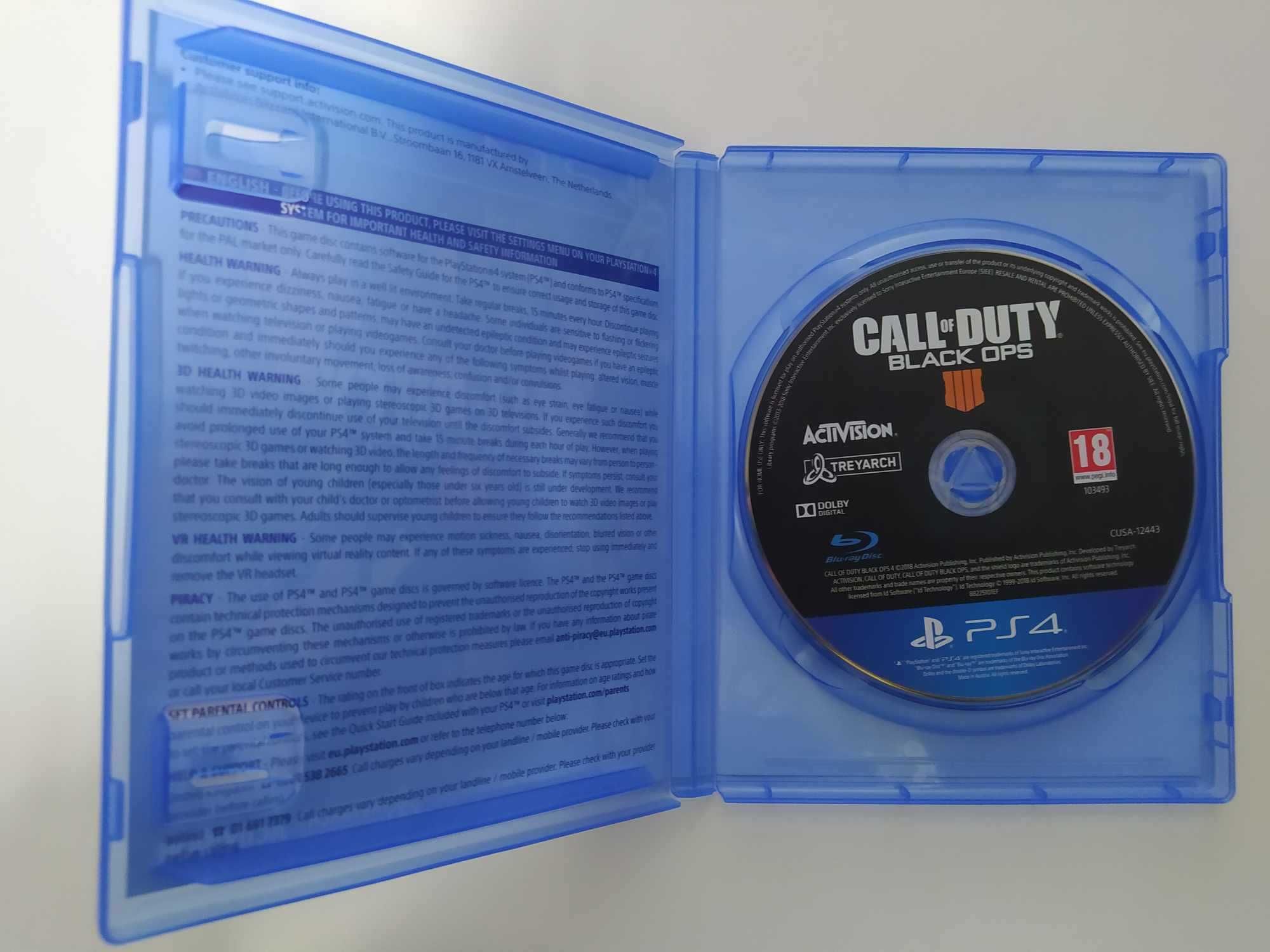 Call of Duty: Black Ops 4 PS4 Angielska wersja gry