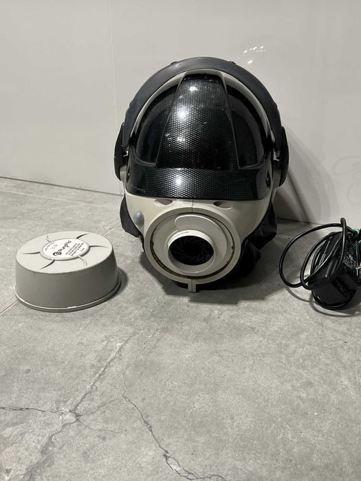 Maska ochronna głowy i twarzy z respiratorem Pureflo pf33esm+/Komis