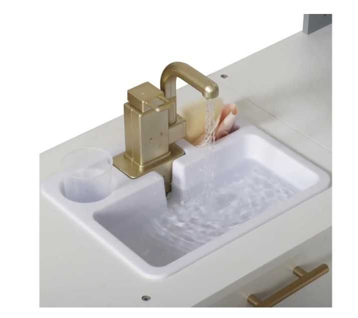 Дитяча кухня дерев'яна AVKO Равенна Pink звукові та світлові ефекти