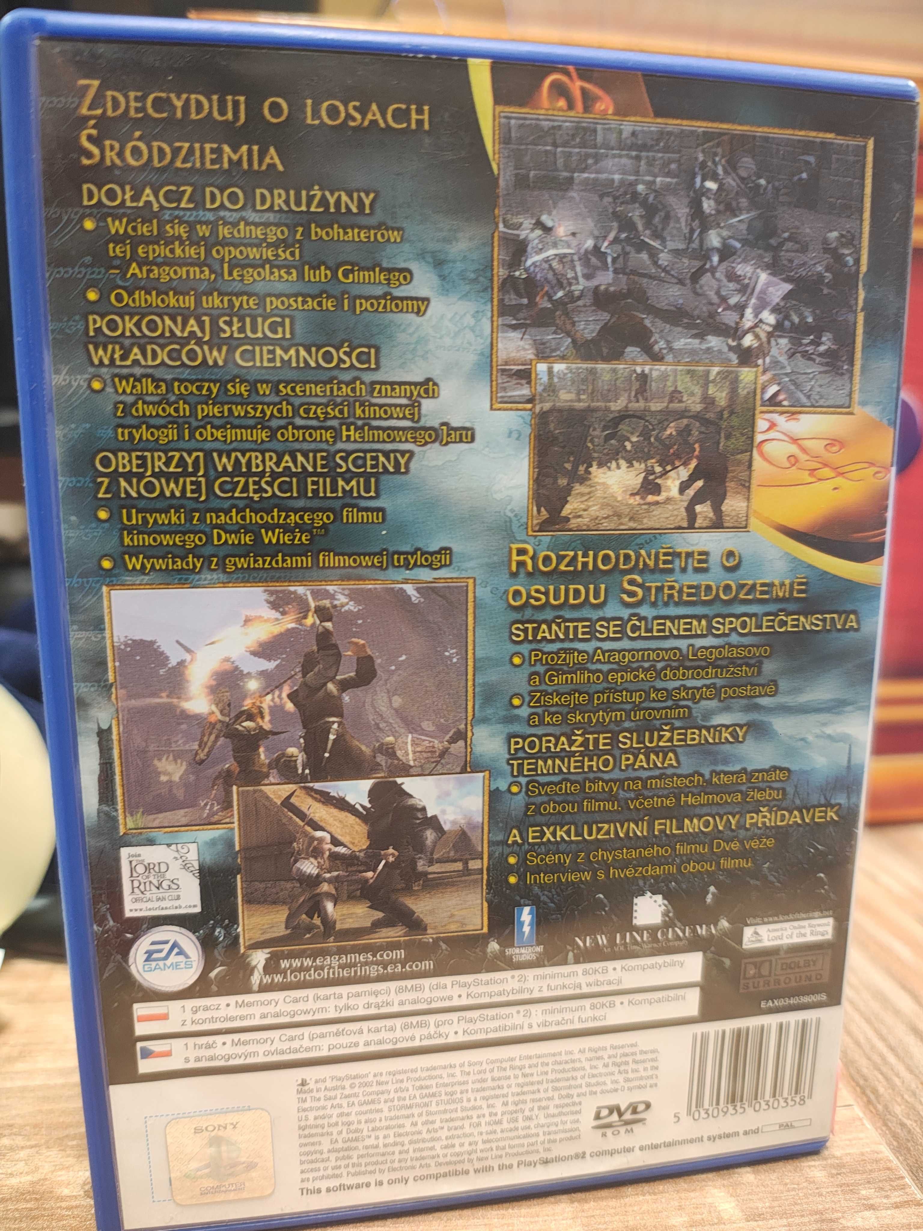 The Lord Of The Rings  The Two Towers PS2 Klasyk SklepRetroWWA