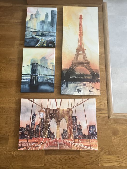 Obrazy IKEA 4 sztuki