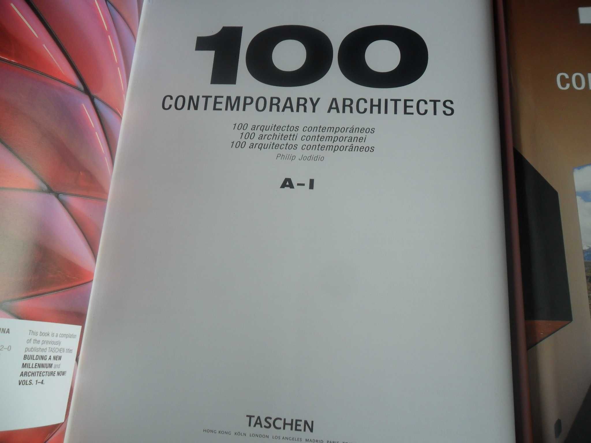 "100 Contemporary Architects"-Ed Trilingue Espanhol/Italiano/Português