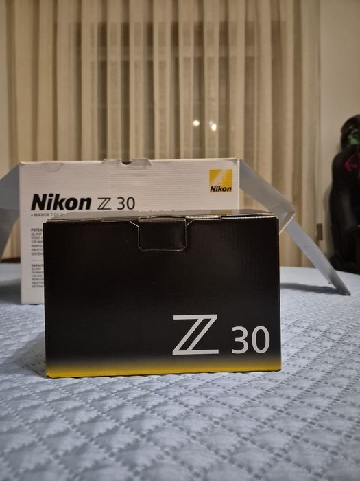 camara nikon z30 com lente 16-50mm e 50-250mm/ filtros e flashs