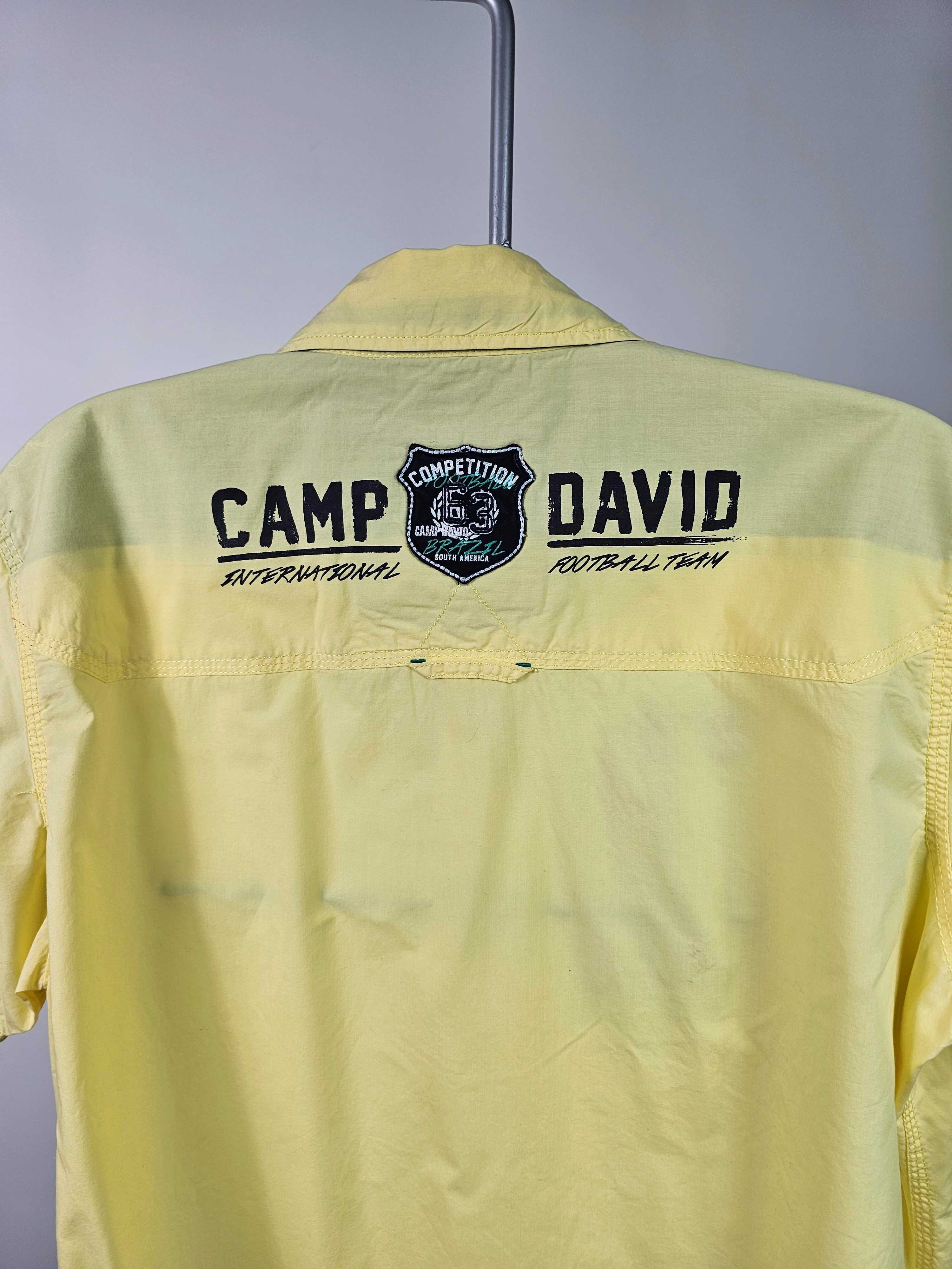 Koszula krótki rękaw Camp David, M Premium Athletic Wear