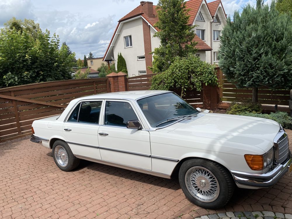 Mercedes W116 450 SE wersja Europejska automat piękne wnętrze