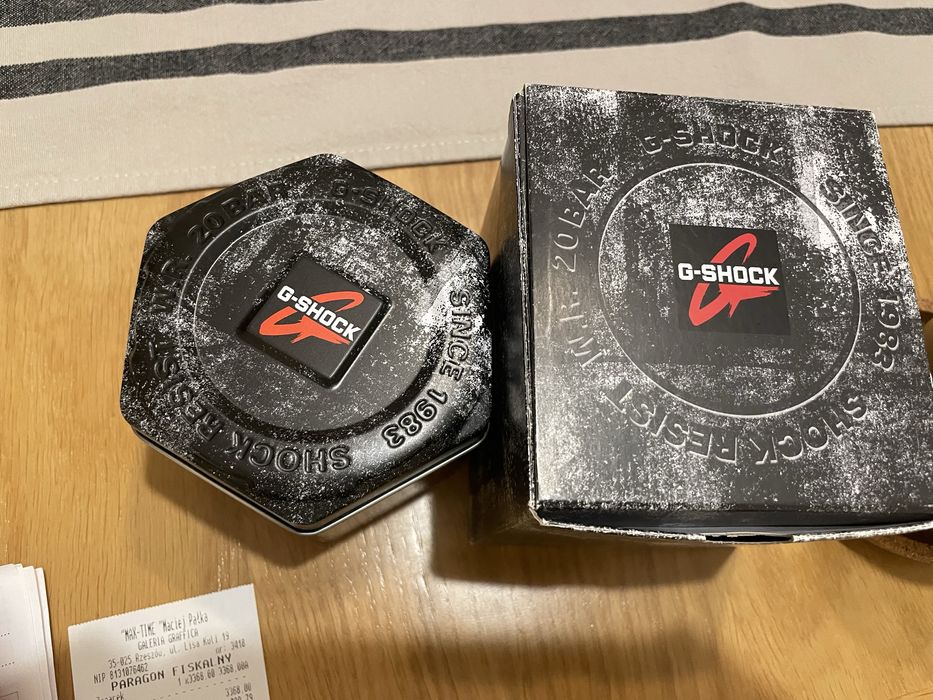 Zegarek męski Casio G-SHOCK Master of G Mudmaster Carbon Core Guard