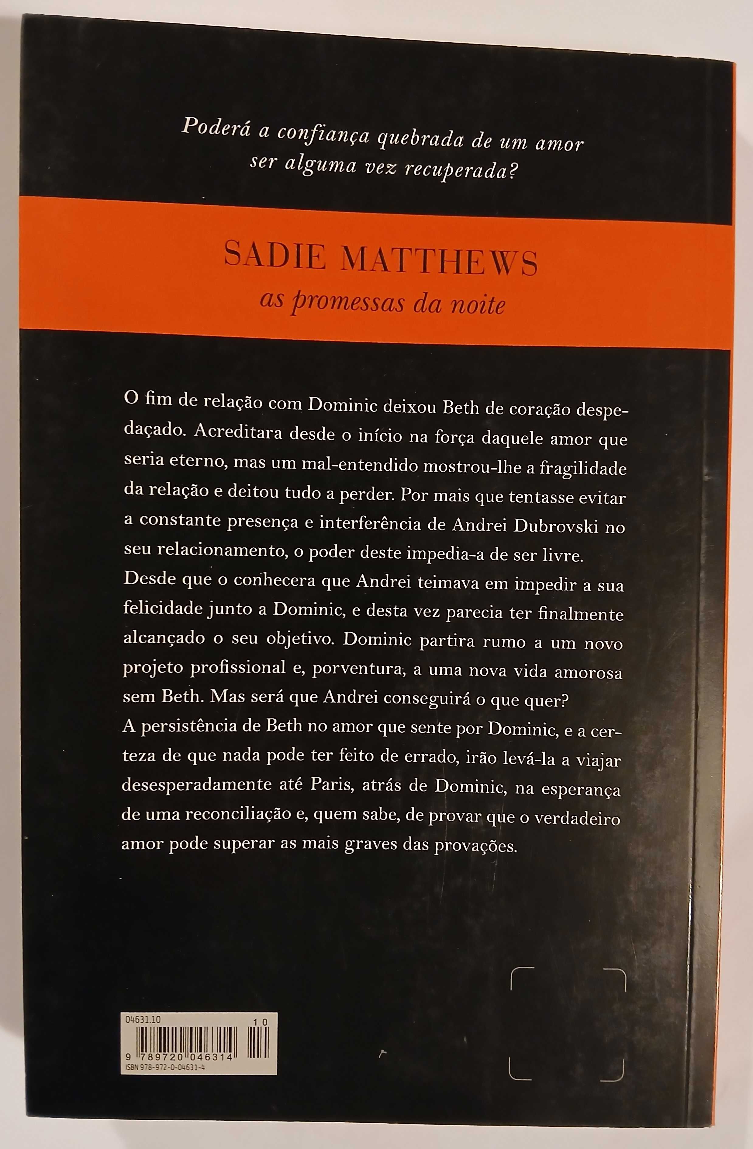 As Promessas da Noite (de Sadie Matthews)