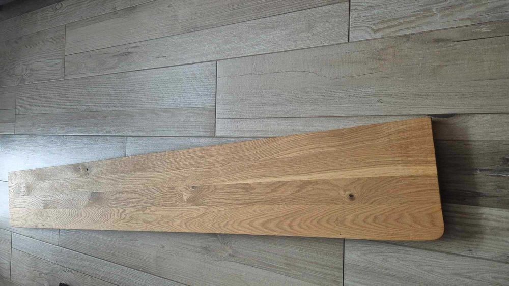 parapet dębowy loft  rustikal 178 cm