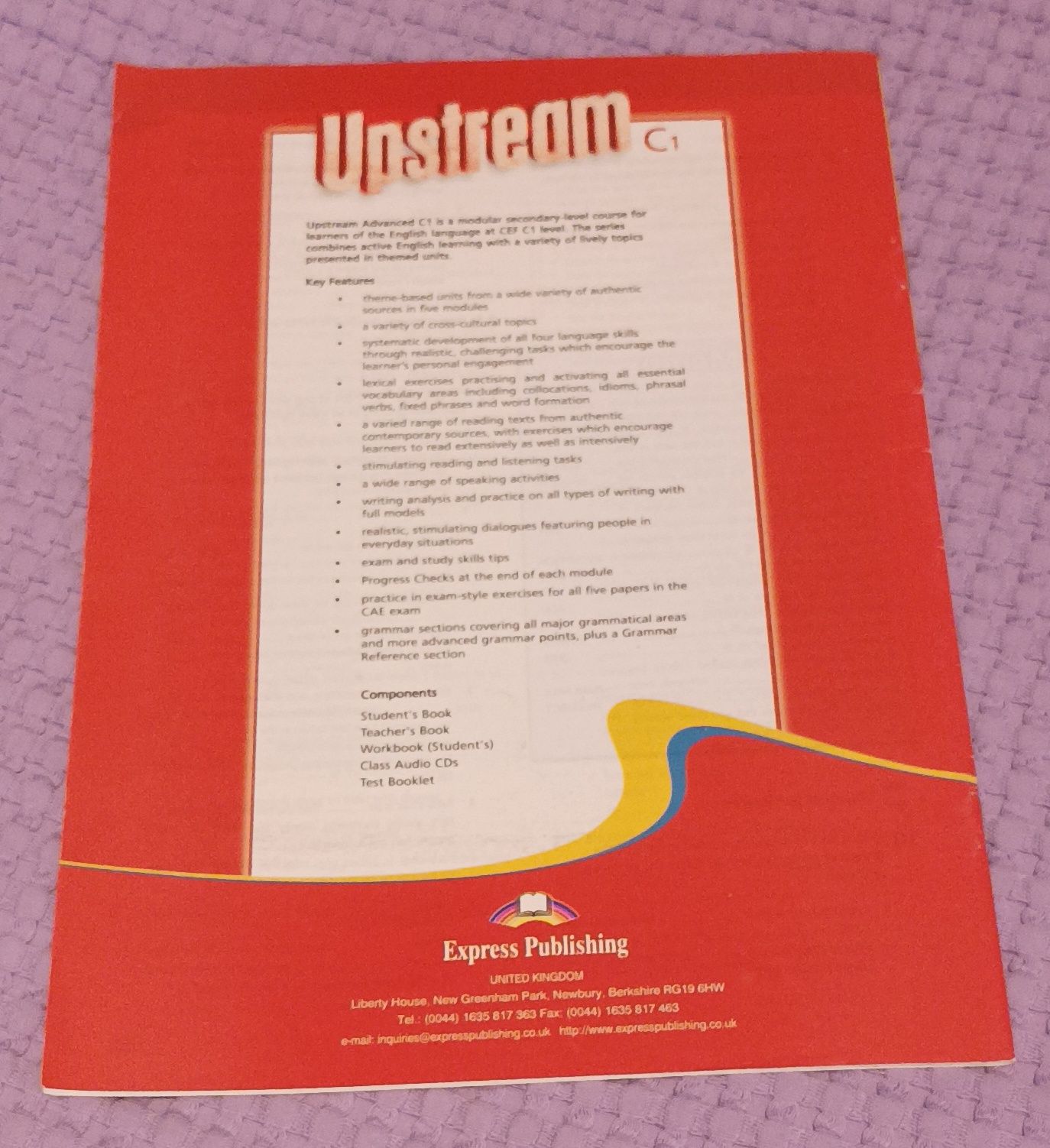 Upstream Advanced C1 broszura z ćwiczeniami