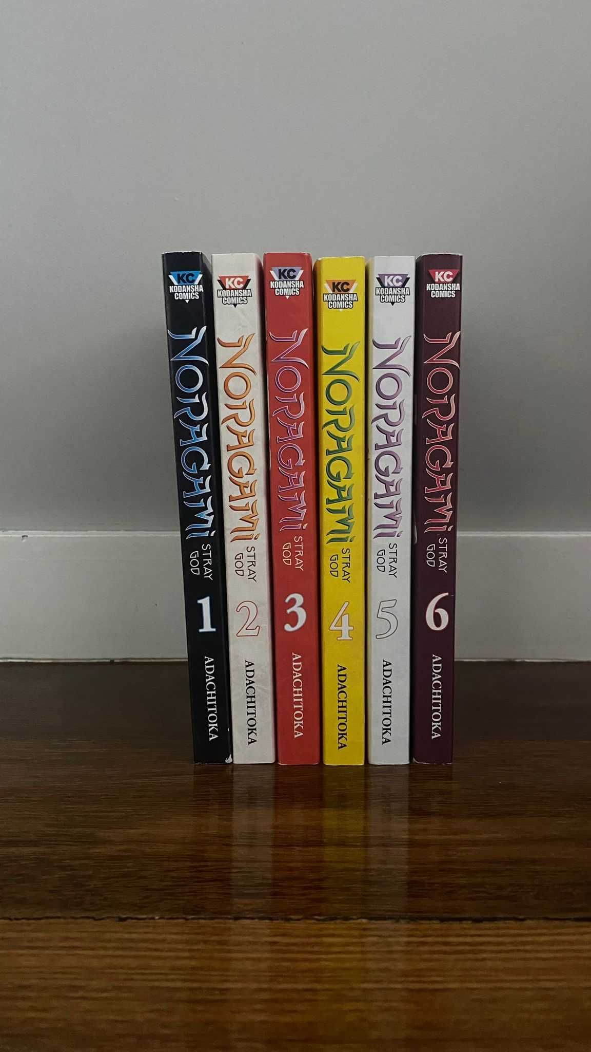 Manga - Noragami vol. 1-6 Versão inglesa