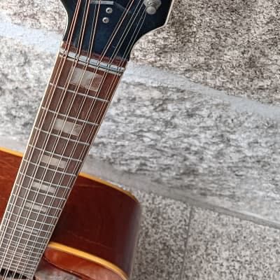 Guitarra Folk de 12 Cordas Vox V239 (anos 60)