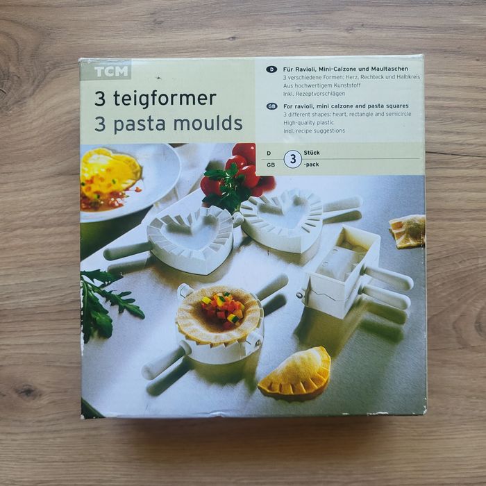 Zestaw 3 maszynek do pierogów TCM