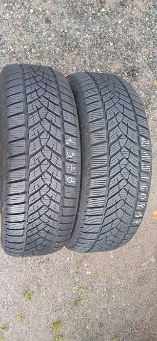 215/60R17 96H FULDA , dwie używane opony zimowe.