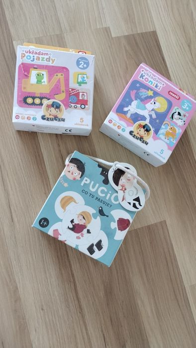 Zestaw puzzli CzuCzu i Pucio